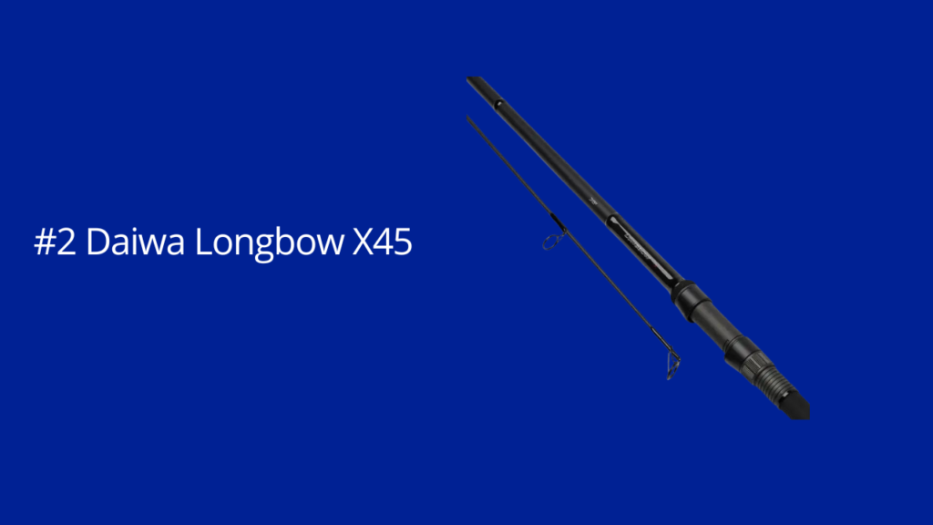 Dit is de Daiwa Longbow DF X45 karperhengel