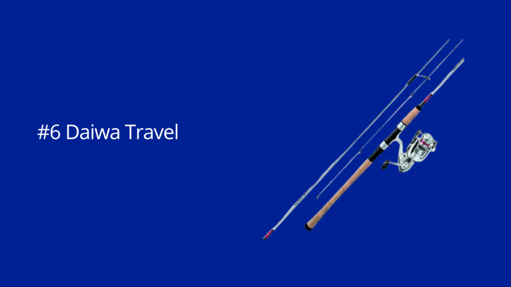 Dit is de Daiwa Travel Rod Crossfire reishengel