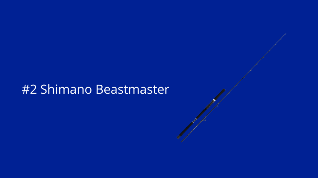 Dit is de Shimano Beastmaster BX Boat Rod vishengel
