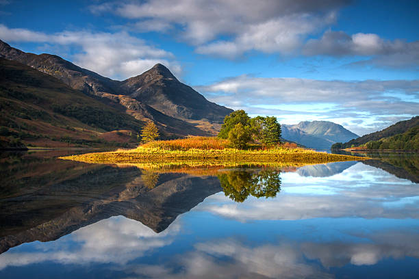 De beste meren in Schotland Loch Leven